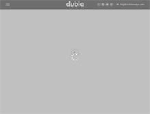 Tablet Screenshot of dublemedya.com